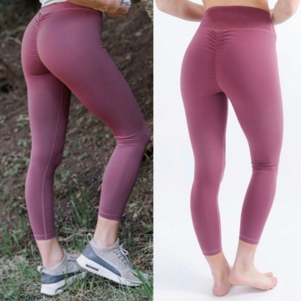 ZYIA | Scrunchy What Poppy High Rise 7/8 Leggings - Picture 1 of 10